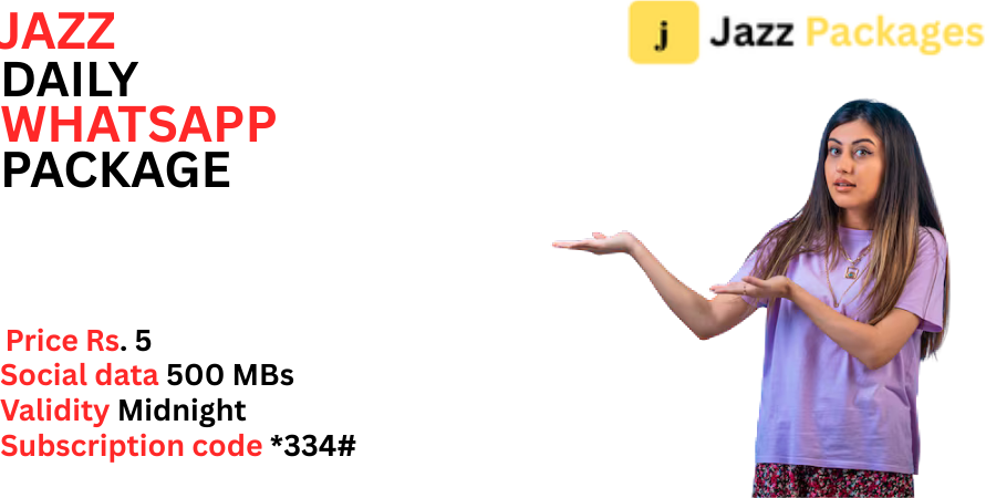 JAZZ DAILY WHATSAPP PACKAGE