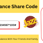 Jazz Balance Share Code – How to Share Jazz Balance Easily 4 jazz balance share code,