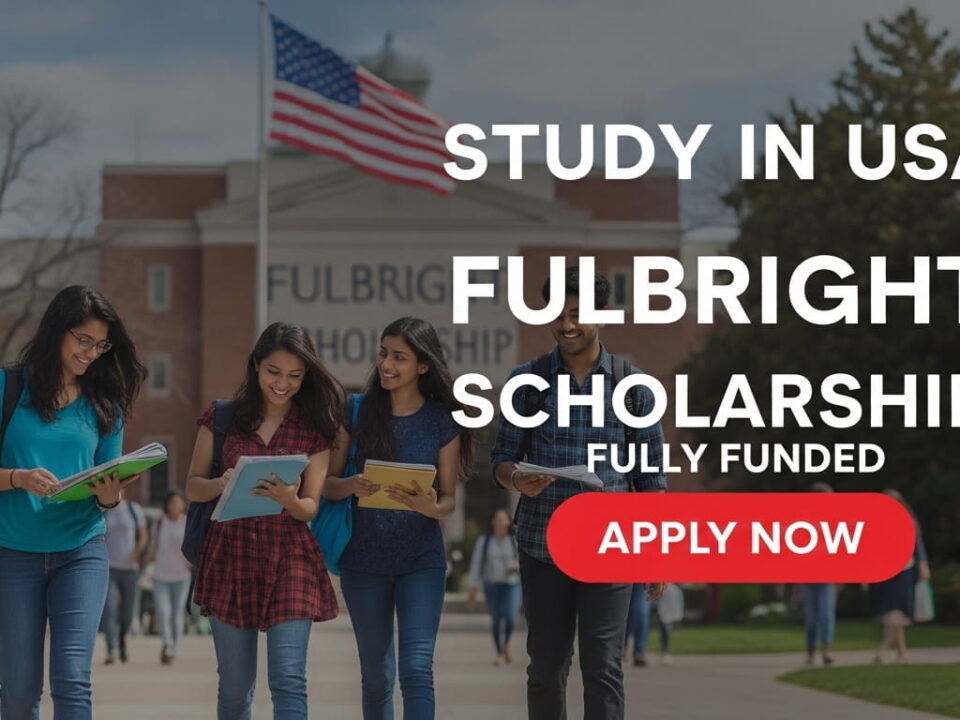 Fulbright Scholarship Fully Funded Study in USA for International Students